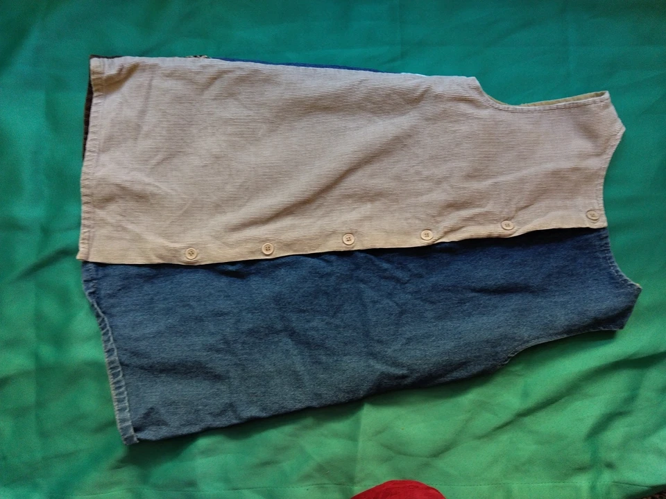 Jean/леопардовый принт девочек платье размер 6 - Изображение 2 из 4