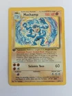 Pokémon TCG Machamp Holo 1st Edition Base Set 8/102 Holo Rare HP