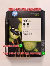 Genuine HP 902XL T0A40BN Black Ink Cartridge 2 pack 2026-2027