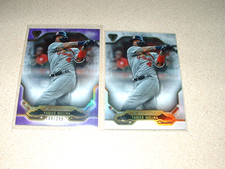 2020 TOPPS TRIPLE THREADS BASEBALL YADIER MOLINA AMETHYST /299 & BASE CARD LOT
