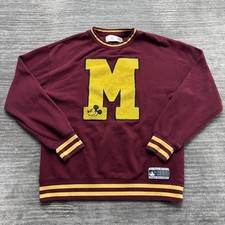 Disney Sweatshirt Size S Womens Mickey Mouse Varsity Crewneck True Original 1928