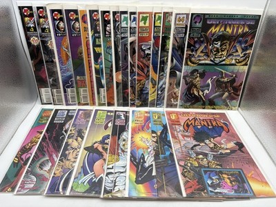 Malibu Ultraverse Mantra 90s Comic Lot Bagged Boarded Giant Size Topaz