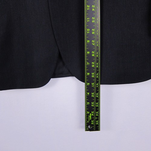 Jos A Bank Blazer Mens 38R Black Wool Tailored Fit Traveler’s Collection Jacket - Picture 4 of 8