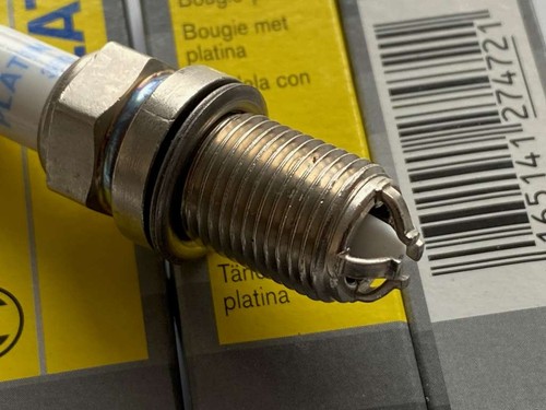 4 Spark Plugs Bosch Platinum Fgr 7 Dqp FGR7DQP 4 Tips alfa Romeo BMW Etc - Picture 8 of 8
