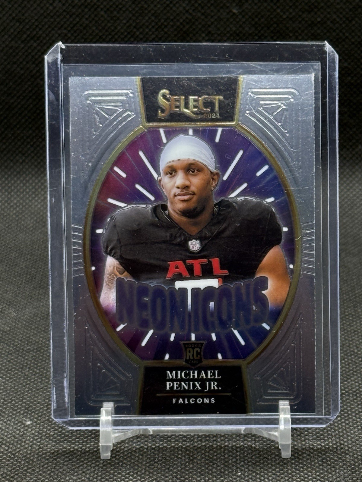 2024 Panini Select - Neon Icons Michael Penix Jr. #10 (RC)