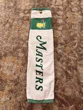 Masters 2026 Golf Towel Augusta National Green Tri Fold Bag Towel NWT