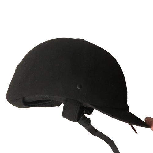 Dublin Riding Helmet Dublin Horse Riding Helmet Black Suede Size 53 | eBay Australia