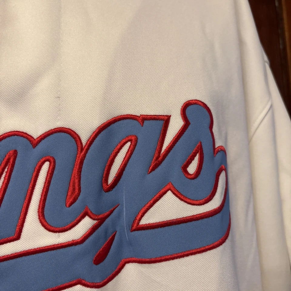 Camiseta deportiva vintage Nike Sacramento Kings con botones de calentamiento talla XL bordada para hombre Foto 4 de 4