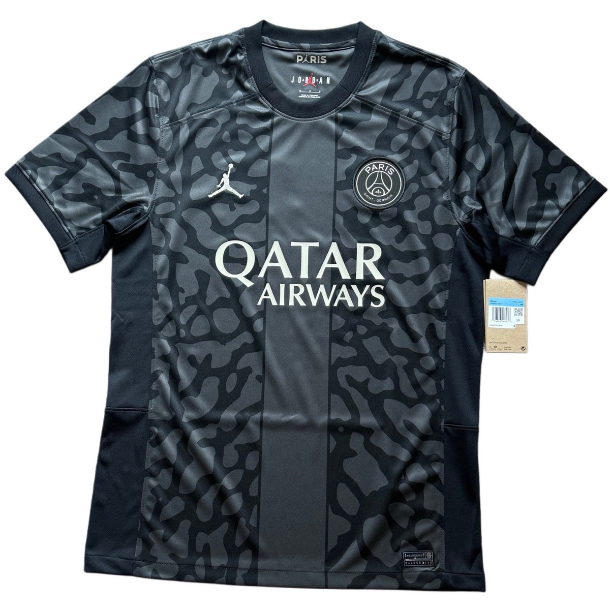 2023/24 PSG Third Jersey #7 Mbappe Medium Jordan Champions League
