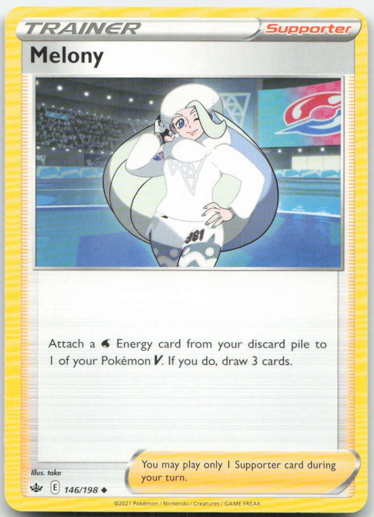 Melony 146/198 Uncommon Chilling Reign Pokemon Near Mint