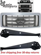 Grille For 2009-2014 Ford F-150 Grille Mounting Bracket Right Left Textured