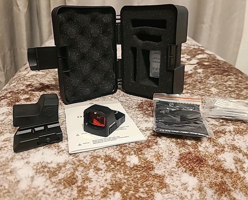 FXA12 PRO Multi-Reticle Micro Red Dot Sight for 507C/RMR Footprint, Shake Awa...