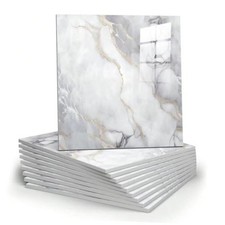 10pcs Marble Peel and Stick 11.8" x 11.8" x 10Pack Colorful Marble Tiles