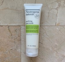 Neutrogena Naturals Purifying Pore Scrub Face Skin Cleaning 4oz New Discontinued