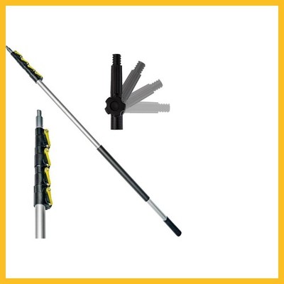 DOCAZOO DOCA Telescoping 7-28 Ft - for Cleaning, Feather Duster, Window Washing