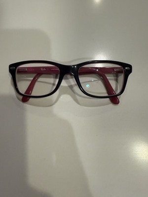 Ray-Ban Kids Eyeglasses RB1531 3702 48-16-130 Black Pink Youth *Frames Only*