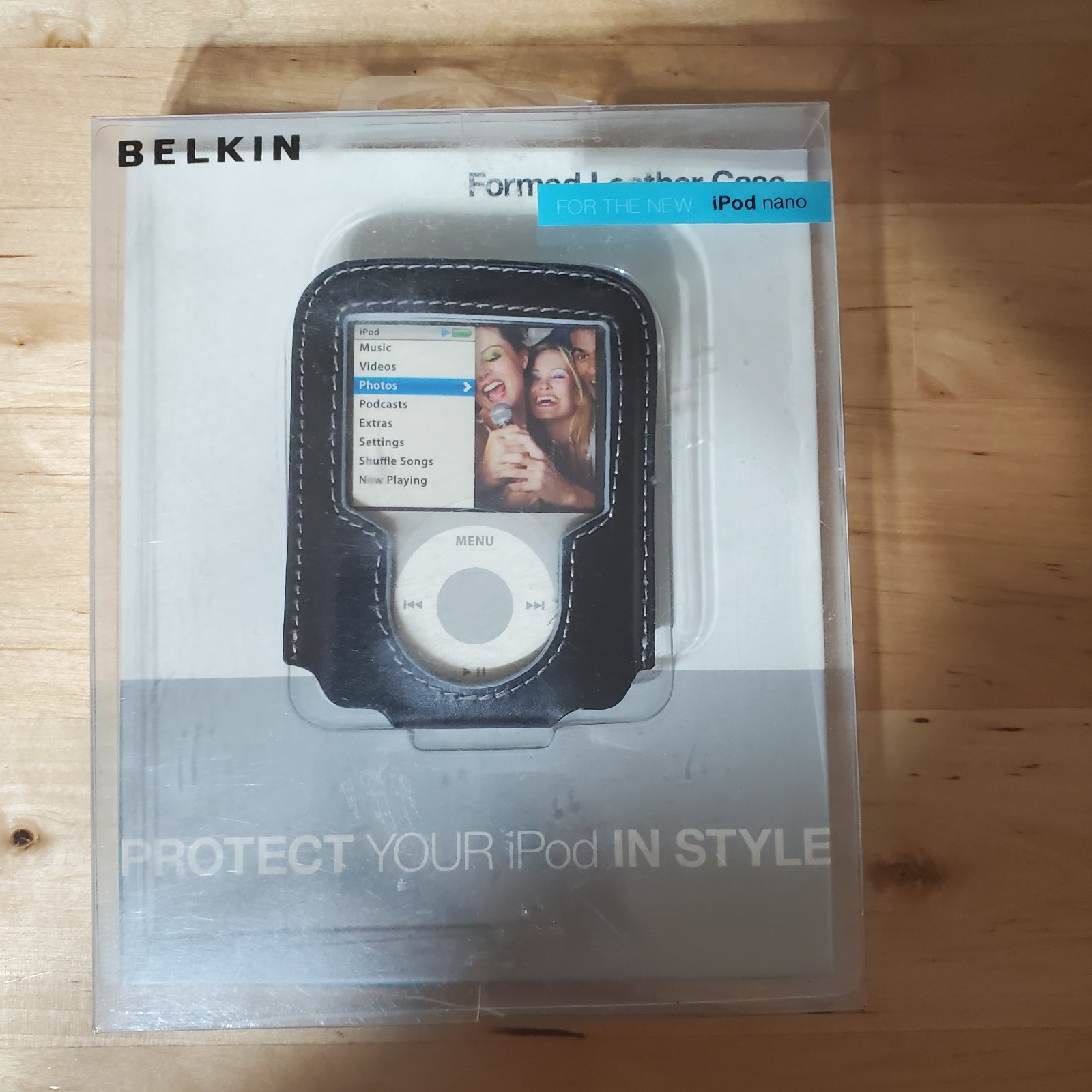 Belkin Formed Leather Case For Ipod Nano Brown New with Box
