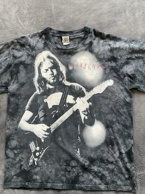 VNT Liquid Blue T-shirt Pink Floyd 90s David Gilmour Tie Dye Size