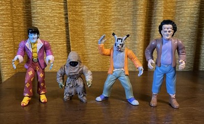 4 Beetleborgs Flabber and The Hillhurst House Monsters Lot LOOSE Bandai