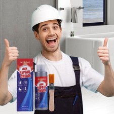 Leak Repair Waterproof Sealant Spray with Brush 100ml -Hot B9C6