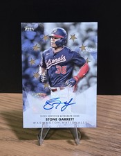 2024 Topps Series 2 - Baseball Stars Gold /50 Autographs Stone Garrett (AU)