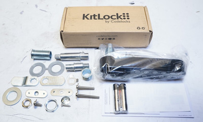 Codelocks KL1000 Classic KitLock Electronic Locker Lock, Vertical Black ShpsFREE