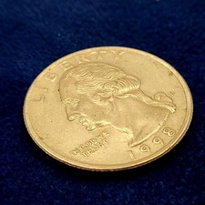 ???? 1998-D USA Washington Quarter Dollar Coin #CF110