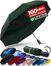 TUMELLA Strongest Windproof Travel Umbrella Compact, Superior  Beautiful , ...