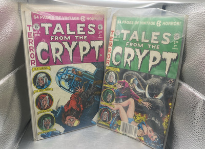 Lot of 2- # 4 & 5 TALES FROM THE CRYPT Haunt of FEAR Horror Comic Book
