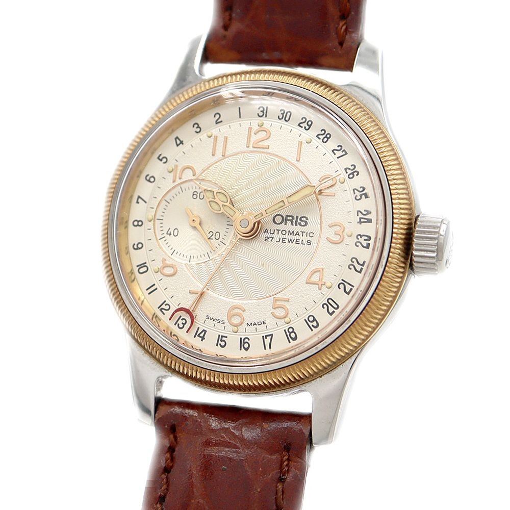 Oris Pointer Date 7462 Men's Watch 7492 SS Silver… - image 10