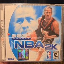 New NBA 2K (Sega Dreamcast, 1999) No Upc Code Not For ReSale Sealed