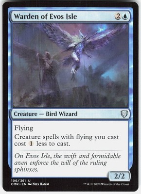 Warden of Evos Isle U Commander Legends 106 LP