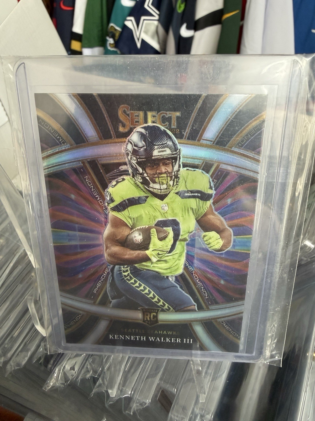 2022 Panini Select - Phenomenon Kenneth Walker III #PHE-20 Silver Prizm (RC)