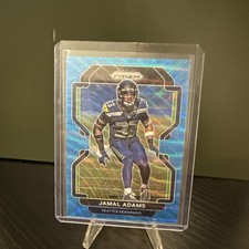 2021 Panini Prizm Blue Wave Prizm 037/199 Jamal Adams #49 