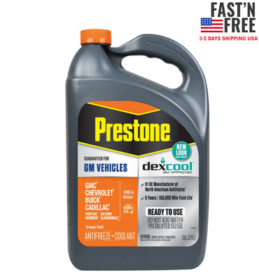 Prestone DEX-COOL Antifreeze+Coolant for GM Vehicles; Extended Life -1 gal