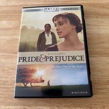 Pride  Prejudice DVD, 2005 Authentic US Release
