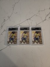 2003 FUTERA PLATINUM WORLD RONALDINHO LOT OF 3 GRADED