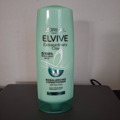L'Oreal Elvive 400ml Extraordinary Clay Rebalancing Conditioner EINGESTELLT