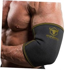 Elbow Sleeves 5mm 1 Pair - High Performance Elbow Sleeve Medium Black/Green