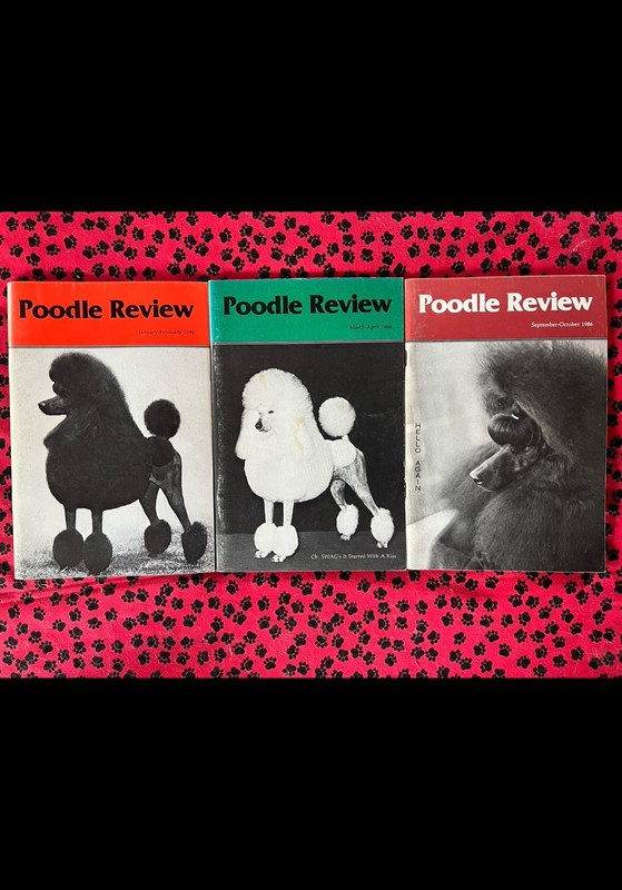 POODLE REVIEW Magazine #12 1986 (lot 3)