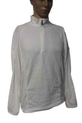 Bogner Harry 1 Men's Sport Ski Sweater Pullover White Size L New