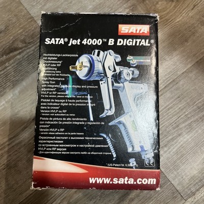 SATAjet 4000 B HVLP Digital Paint Spray Gun. HVLP 1.4 Tip