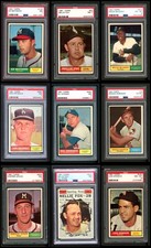 1961 Topps Baseball Complete Set 7 - NM 7194040
