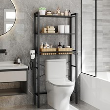 VASAGLE BARNET Collection Over the Toilet Storage, Over Toilet Bathroom Orga...