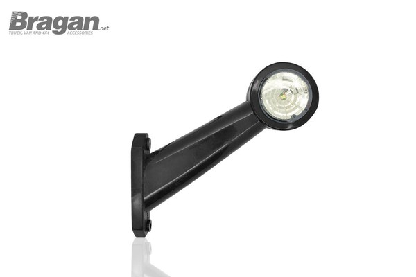 Bragan™ BRA1008L Links LED Seitenmarkierungslicht Rot/Weiß 12V/24V ABS-image
