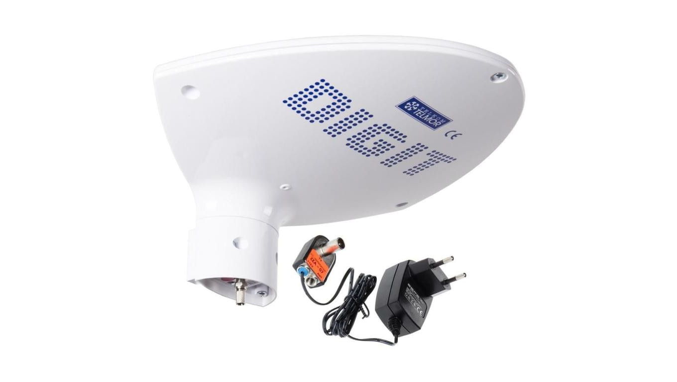 5903953005298 Телевизионная антенна с национальной цифровой АКТИВАЦИЕЙ ДЛЯ Бяла TELMOR Telkom-Telm