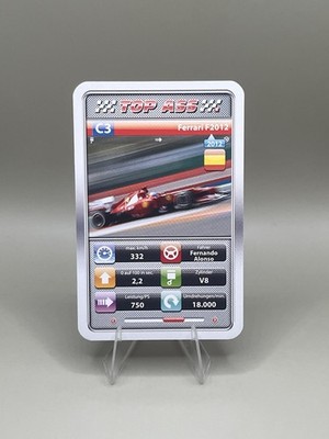 2018 Ace Trumps F1 Formula 1 Altenburger (German) #C3 Fernando Alonso 2012