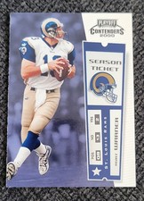 KURT WARNER - 2000 Playoff Contenders Season Ticket #82  **MINT**  FREE SHIPPING