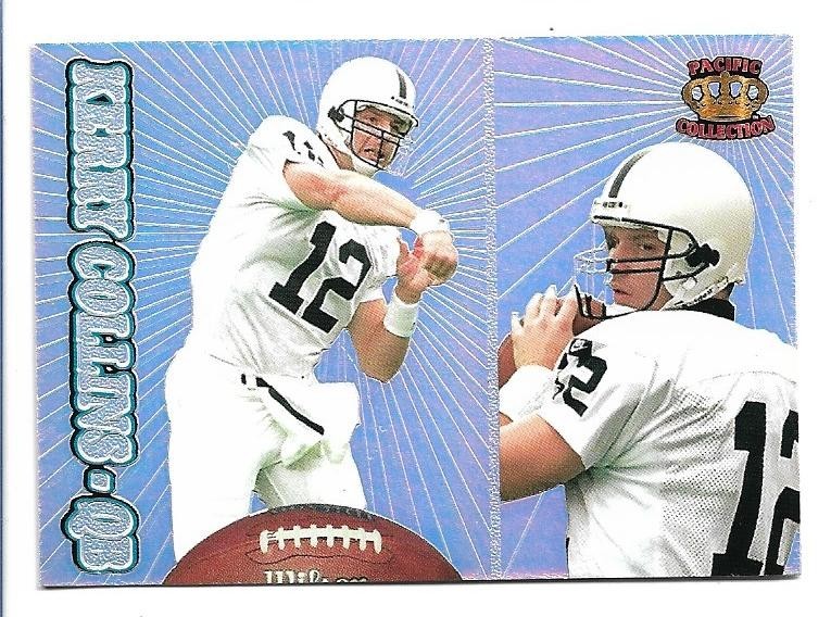 Kerry Collins 1995 Pacific Prisms Rookie #98 - Carolina Panthers RC