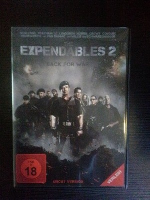 The Expendables 2 DVD